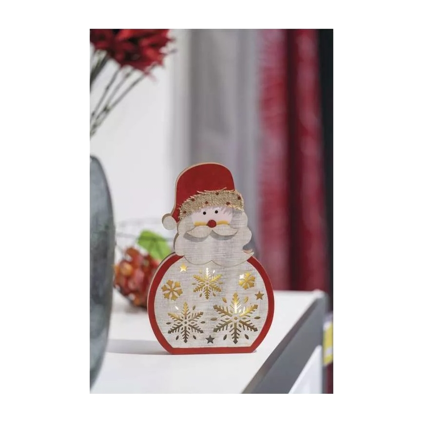 LED Vánoční dekorace LED/2xAAA Santa