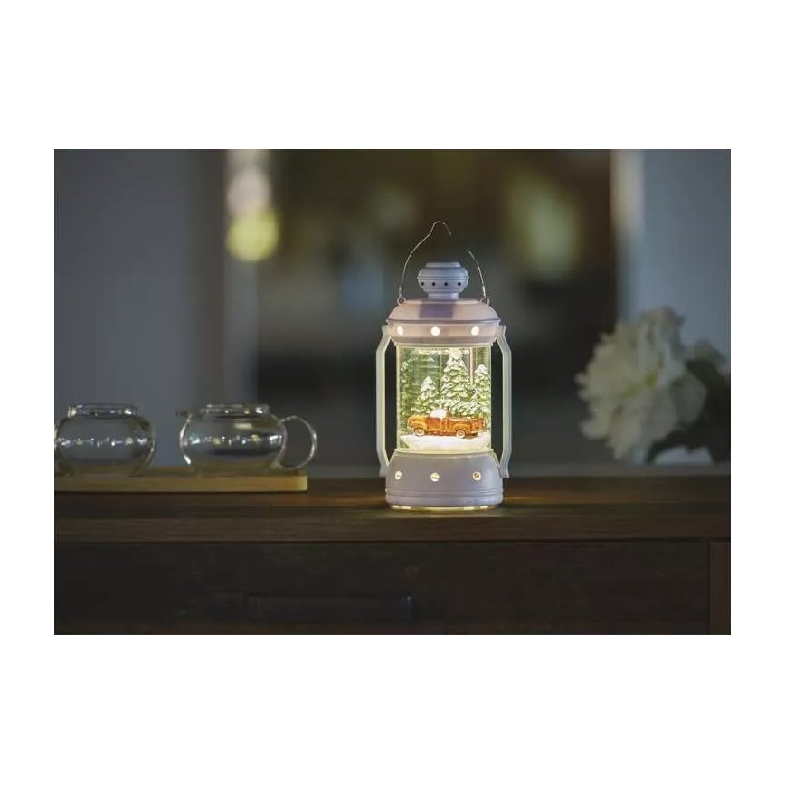 LED Vánoční dekorace LED/3xAA lucerna