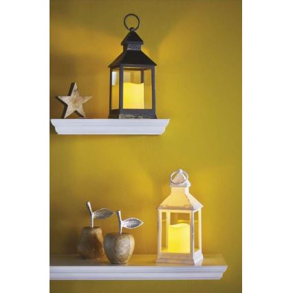 LED Vánoční dekorace LED/3xAAA bílá