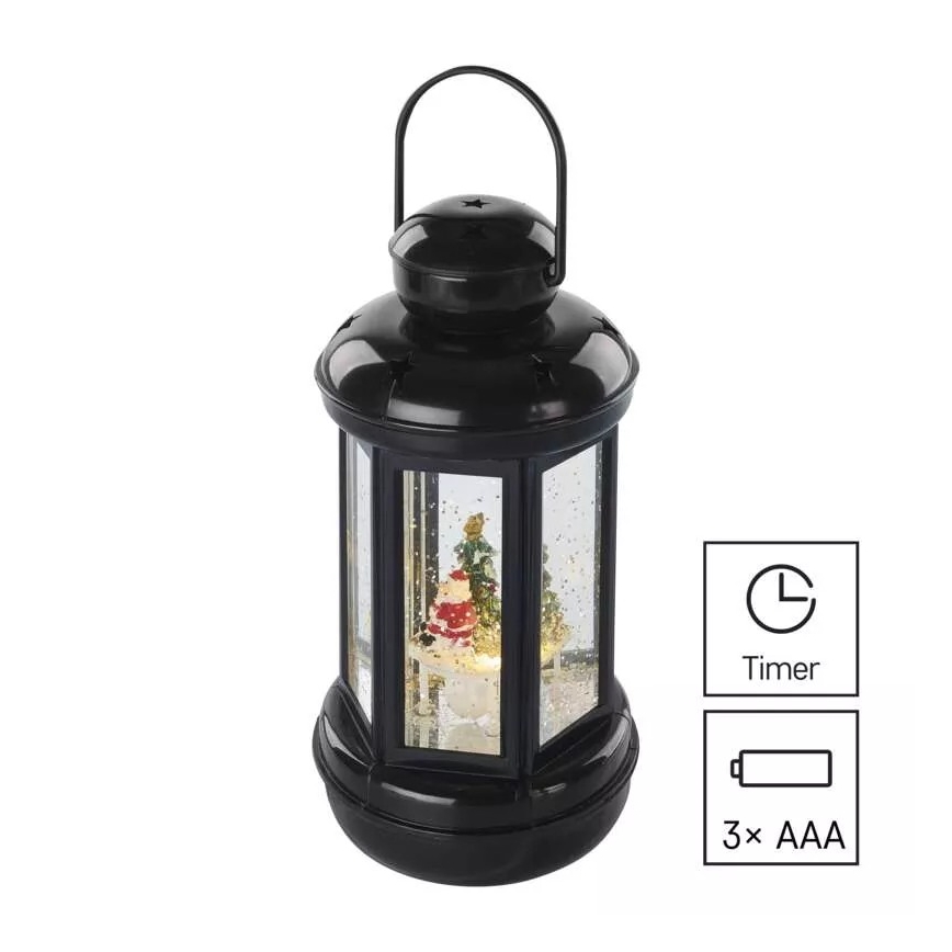 LED Vánoční dekorace LED/3xAAA lucerna