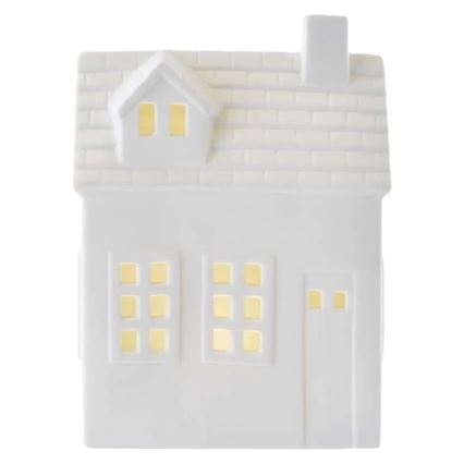 LED Vánoční dekorace LED/CR2032 domek