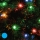 LED Vánoční řetěz 100xLED 15m modrá