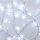 LED Vánoční řetěz 100xLED 2,7m studená bílá