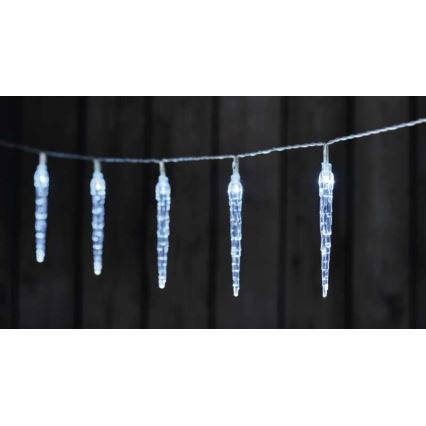 LED Vánoční řetěz 10xLED/2xAA 1,65m