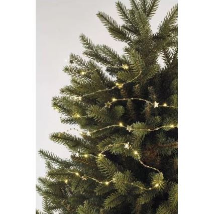 LED Vánoční řetěz 20xLED/2xAA 2,2 m teplá bílá