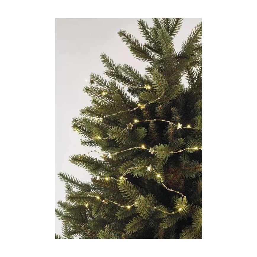 LED Vánoční řetěz 20xLED/2xAA 2,2 m teplá bílá