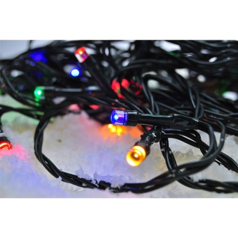 LED Vánoční řetěz venkovní 35 m 300xLED/230V barevné IP44