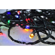 LED Vánoční řetěz venkovní 55 m 500xLED/230V barevné IP44