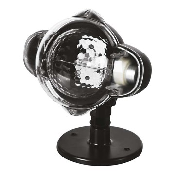 LED Vánoční venkovní projektor LED/4W/230V IP44 studená bílá