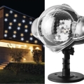 LED Vánoční venkovní projektor LED/4W/230V IP44 teplá/studená bílá