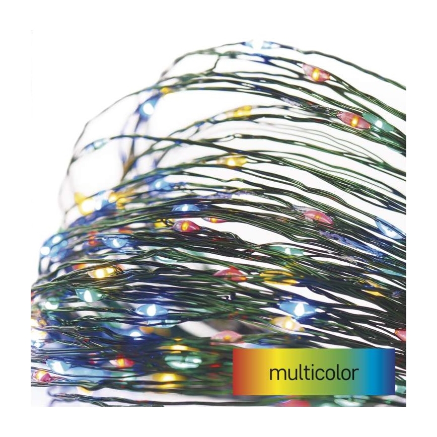 LED Vánoční venkovní řetěz 150xLED/20m IP44 multicolor