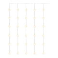 LED Vánoční venkovní řetěz 30xLED/3,9m IP44 hvězdy