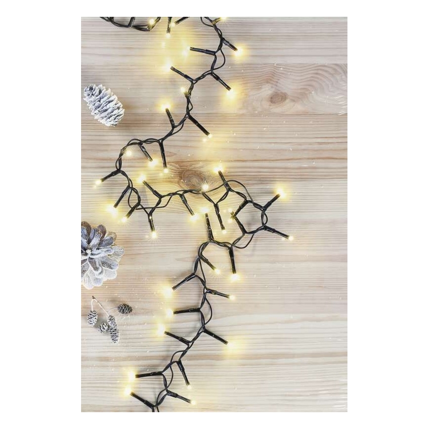 LED Vánoční venkovní řetěz 600xLED/17m IP44 teplá bílá