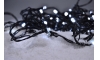 LED Vánoční venkovní řetěz 8 m 50xLED/3xAA studená bílá IP44