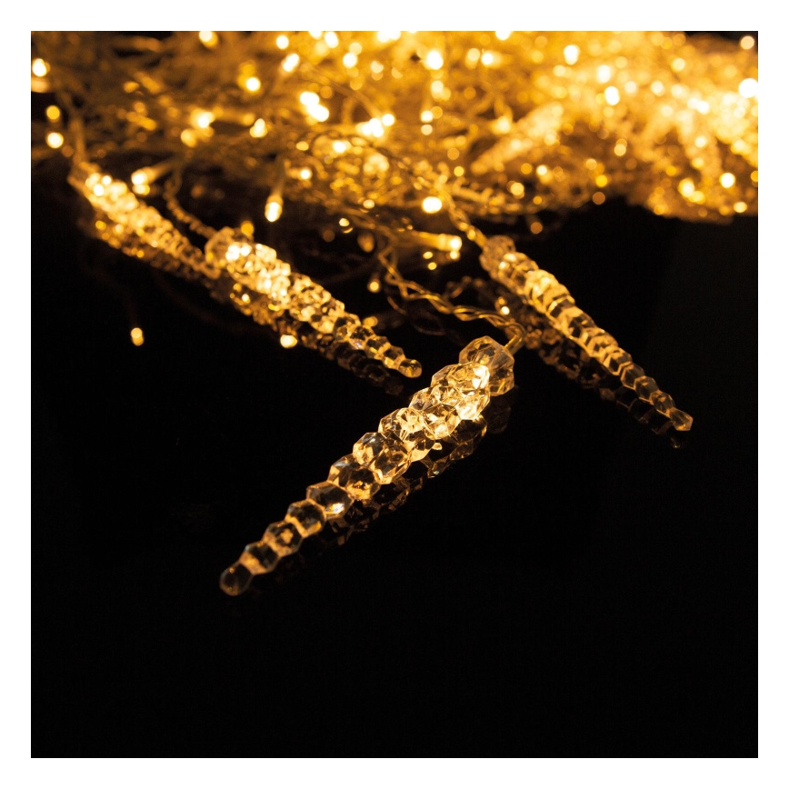 LED Vánoční venkovní závěs 180xLED 3,5x0,7 m IP44 teplá bílá