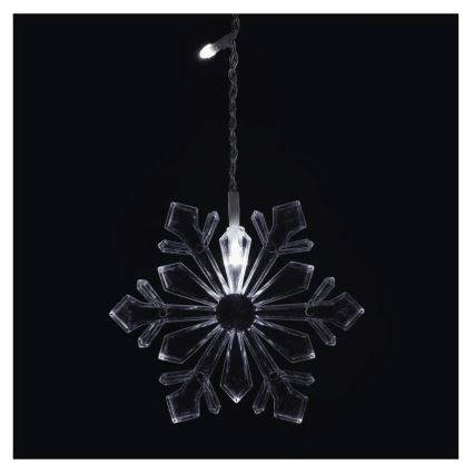 LED Vánoční závěs 60xLED/1,35W 635x50 cm studená bílá