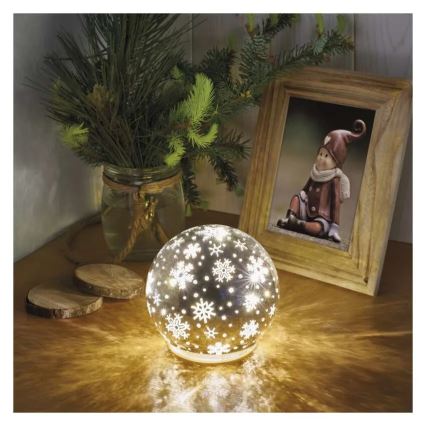 LED Vánoční závěs 70xLED/3,6W 567x125 cm teplá bílá