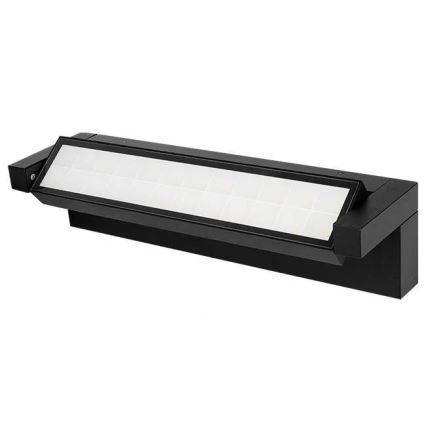 LED Venkovní nástěnné svítidlo se senzorem pohybu a soumraku LED/36W/230V 3000/4000/6500K IP54 černá