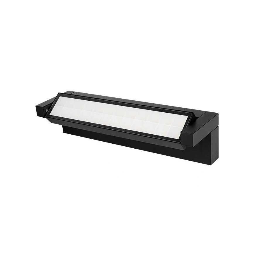 LED Venkovní nástěnné svítidlo se senzorem pohybu a soumraku LED/36W/230V 3000/4000/6500K IP54 černá