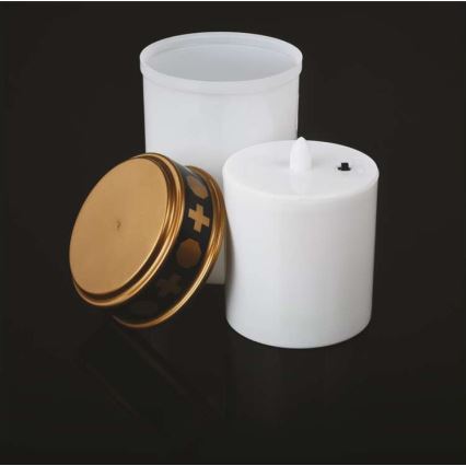 LED Venkovní dekorace LED/2xC IP44 bílá