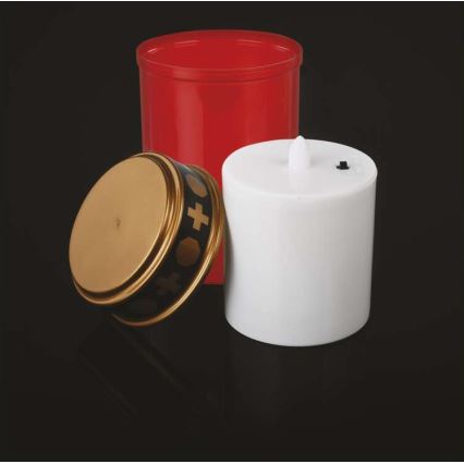 LED Venkovní dekorace LED/2xC IP44 červená