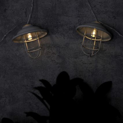 LED Venkovní dekorační osvětlení LOFT 10xLED/2xAA