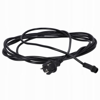 LED Venkovní dekorační řetěz 20xE27/1W/230V 11,44 m IP44 černá