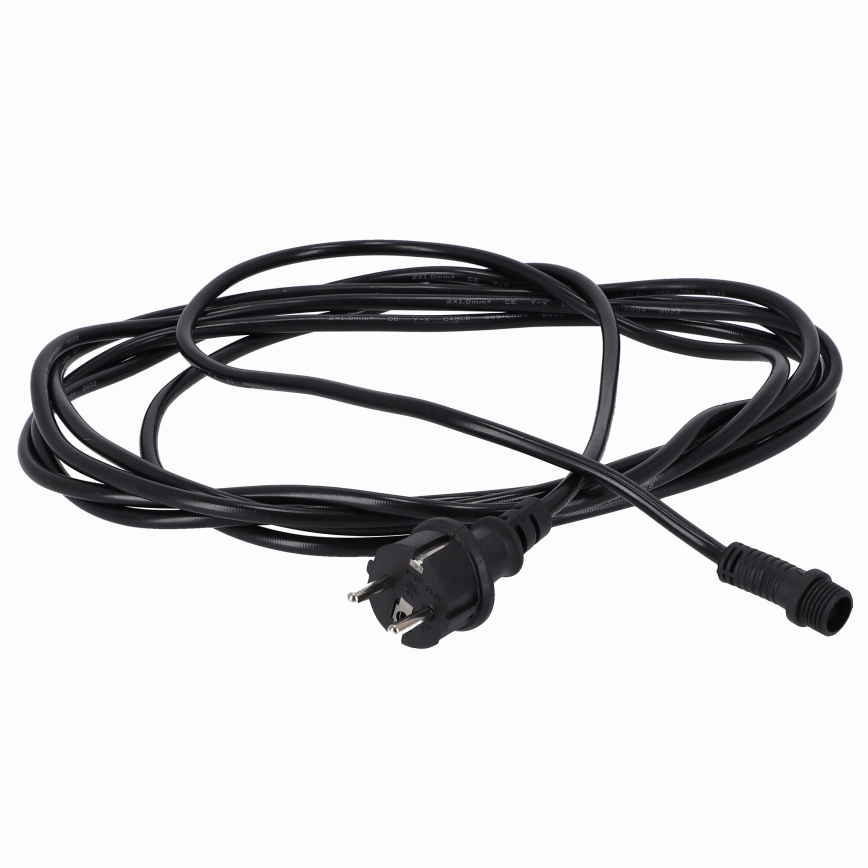 LED Venkovní dekorační řetěz 20xE27/1W/230V 11,44 m IP44 černá