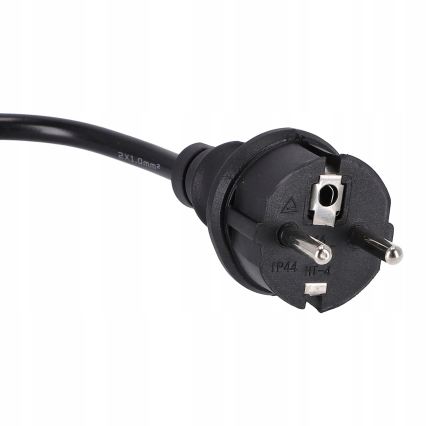 LED Venkovní dekorační řetěz 20xE27/1W/230V 11,44 m IP44 černá