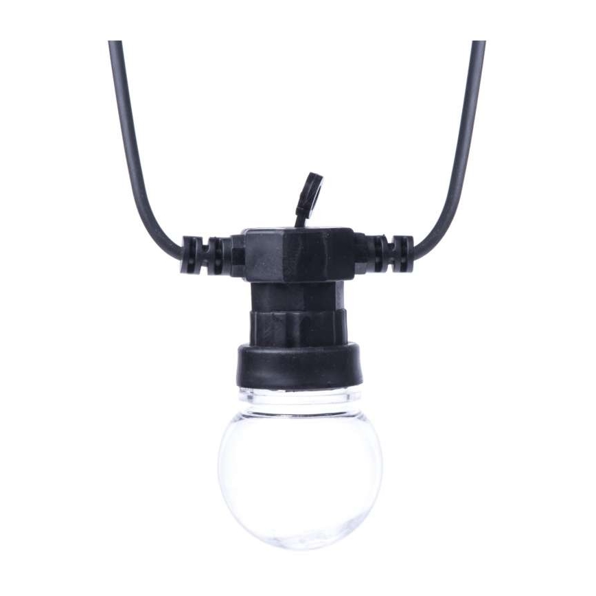 LED Venkovní dekorační řetěz 50xLED/10m IP44 čirá
