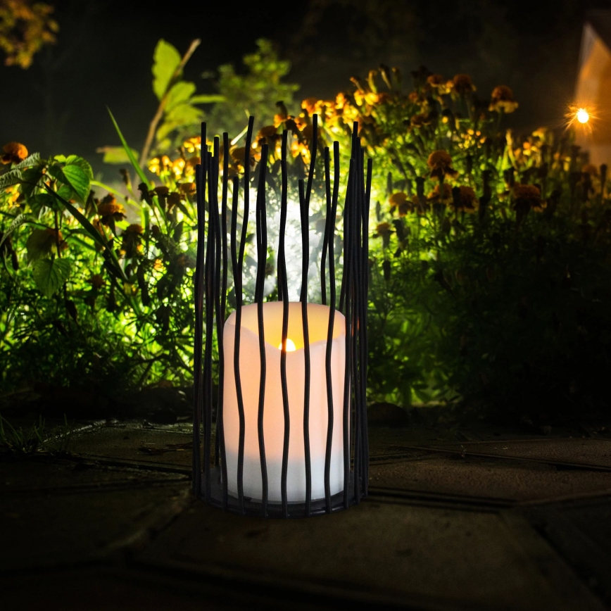 LED Venkovní dekorační svítidlo NYBORG LED/2xAA 22 cm IP44 teplá bílá