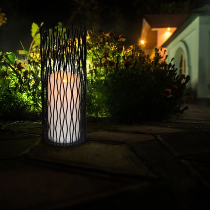 LED Venkovní dekorační svítidlo NYBORG LED/2xAA 35 cm IP44 teplá bílá