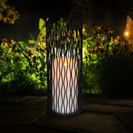 LED Venkovní dekorační svítidlo NYBORG LED/2xAA 35 cm IP44 teplá bílá