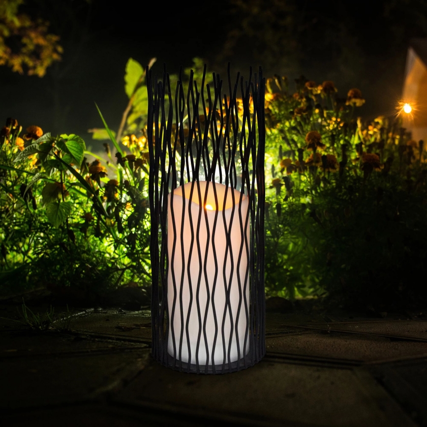 LED Venkovní dekorační svítidlo NYBORG LED/2xAA 35 cm IP44 teplá bílá