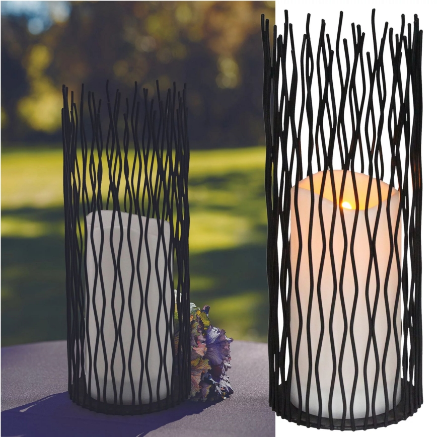 LED Venkovní dekorační svítidlo NYBORG LED/2xAA 35 cm IP44 teplá bílá
