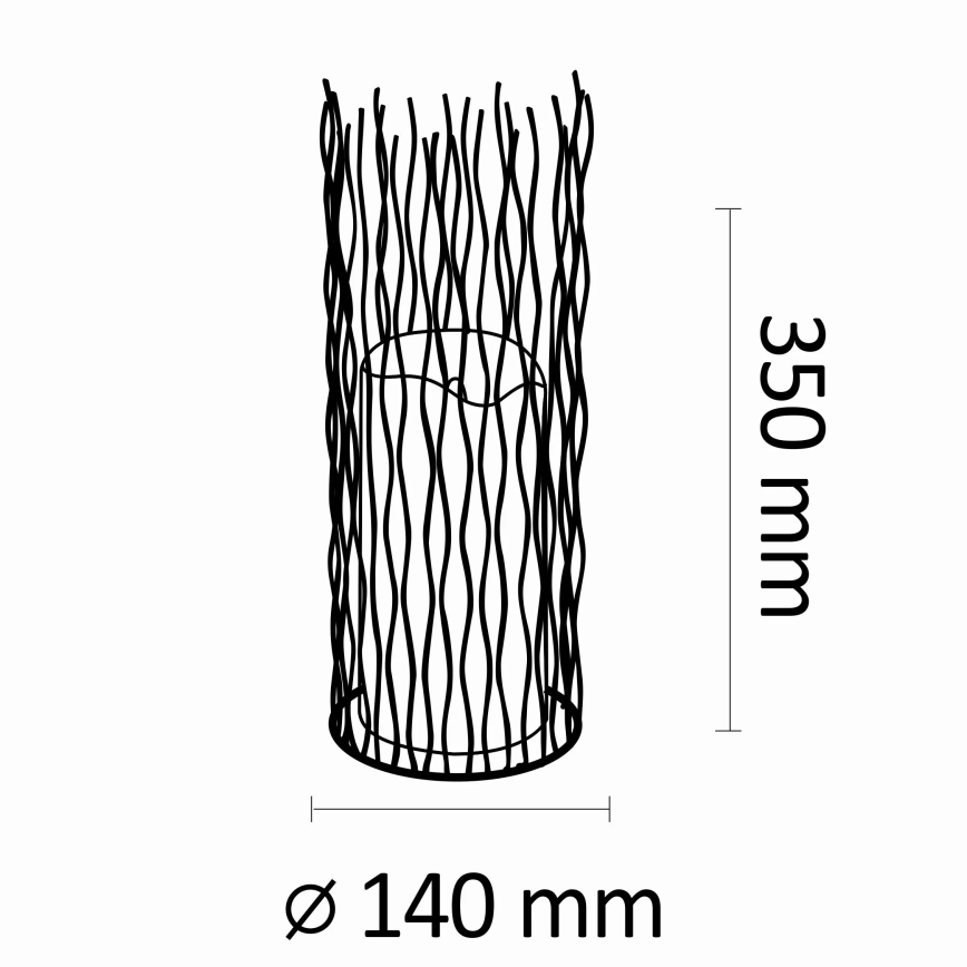 LED Venkovní dekorační svítidlo NYBORG LED/2xAA 35 cm IP44 teplá bílá