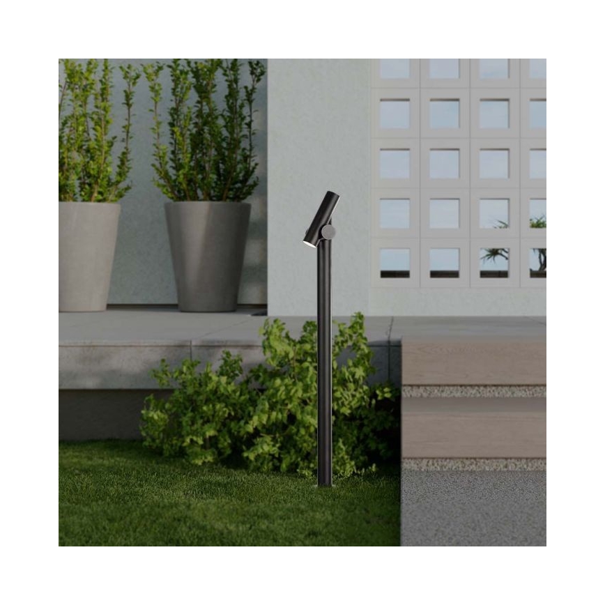 LED Venkovní flexibilní lampa LED/4W/230V 3000K IP44 100 cm černá