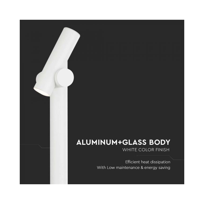 LED Venkovní flexibilní lampa LED/4W/230V 4000K IP44 100 cm bílá