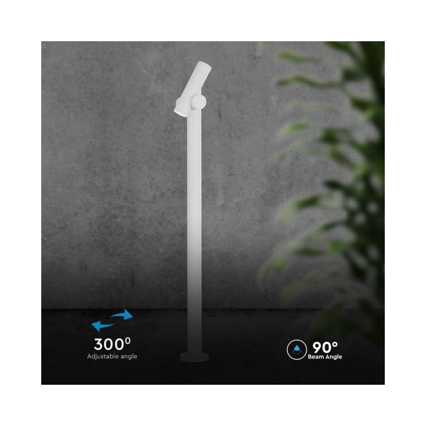 LED Venkovní flexibilní lampa LED/4W/230V 4000K IP44 100 cm bílá
