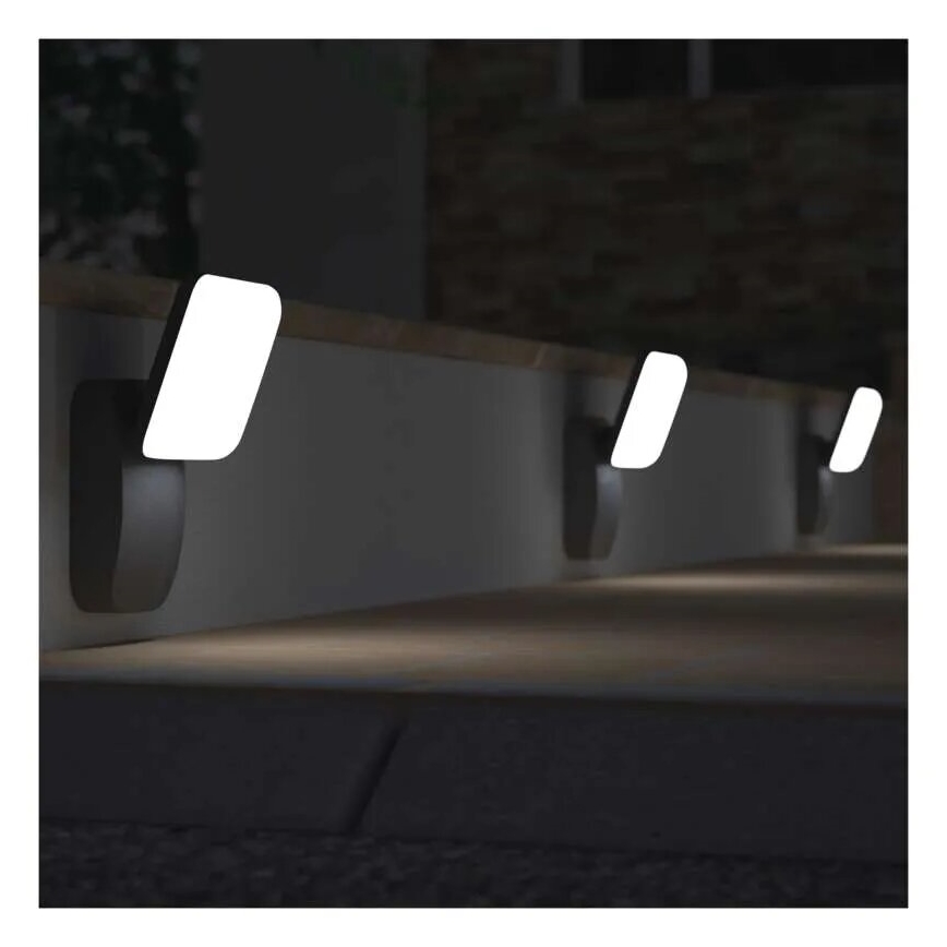LED Venkovní flexibilní nástěnné svítidlo NIKA LED/12,5W/230V IP44