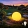 LED Venkovní lampa GLOBO 1xE27/9W/230V pr. 30 cm IP44