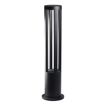 LED Venkovní lampa LED/10W/230V 3000K IP65 80 cm černá