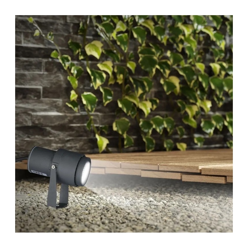 LED Venkovní lampa LED/12W/230V 4000K antracit IP65