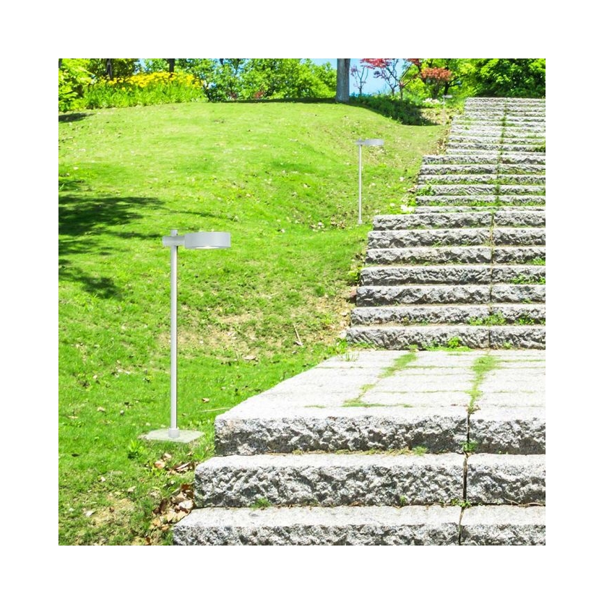 LED Venkovní lampa LED/7W/230V 3000K IP65 bílá 102 cm