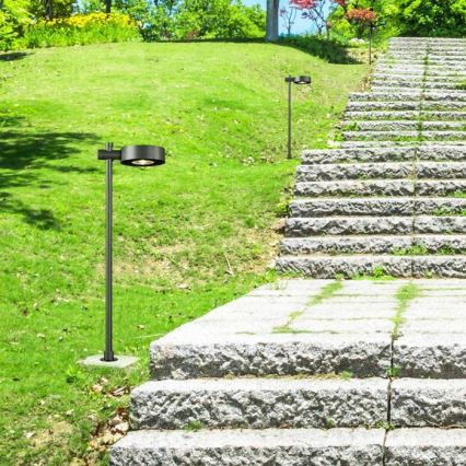 LED Venkovní lampa LED/7W/230V 3000K IP65 černá 102 cm