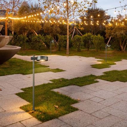 LED Venkovní lampa LED/7W/230V 3000K IP65 černá