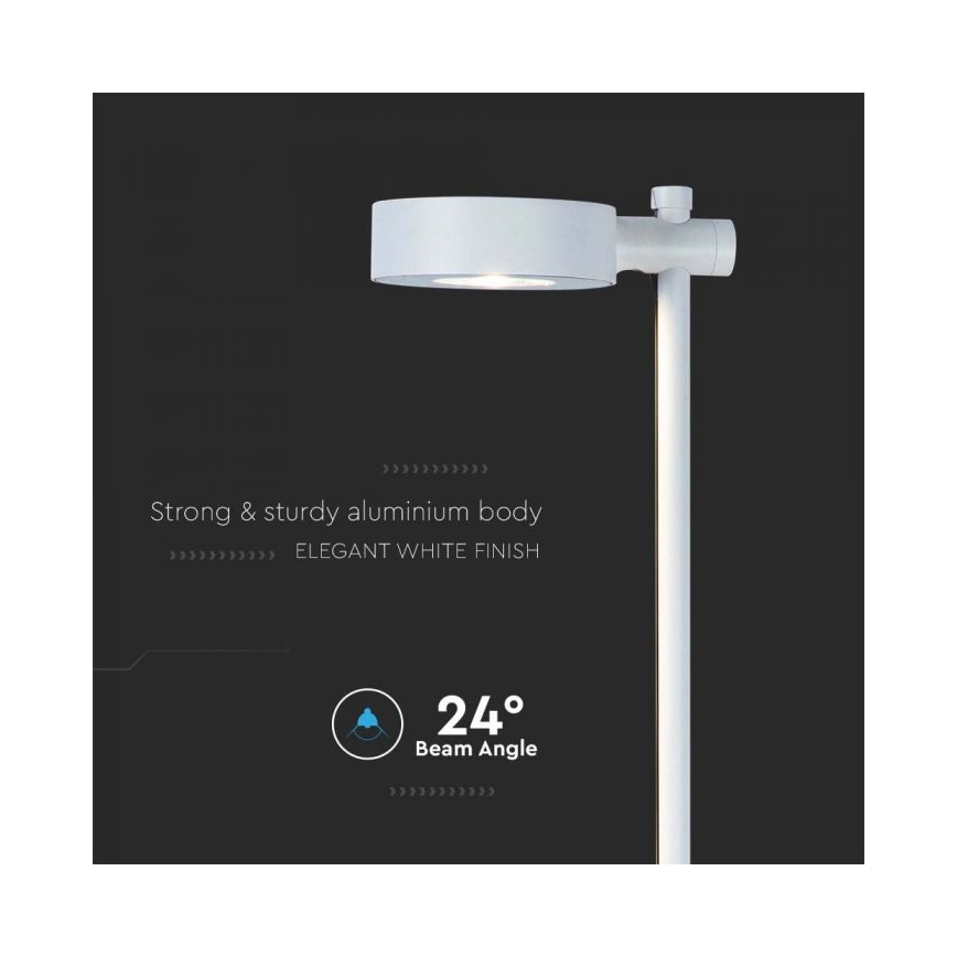LED Venkovní lampa LED/7W/230V 4000K IP65 bílá