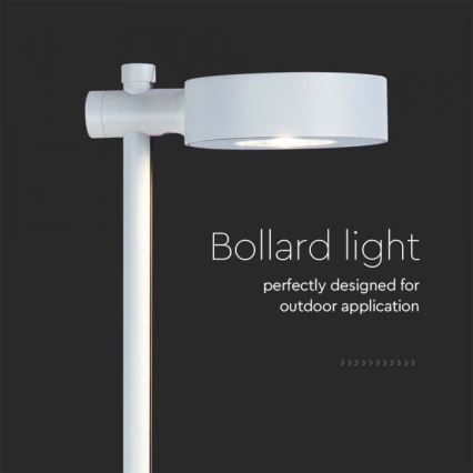 LED Venkovní lampa LED/7W/230V 4000K IP65 bílá