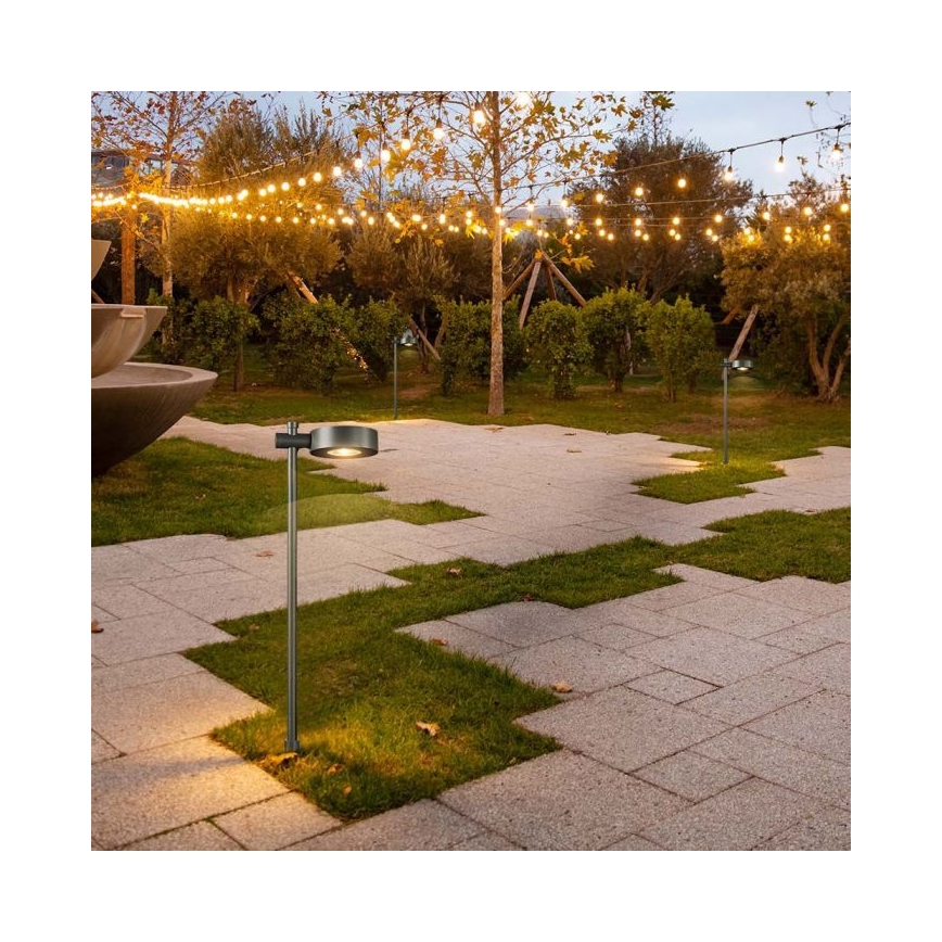 LED Venkovní lampa LED/7W/230V 4000K IP65 černá 102 cm