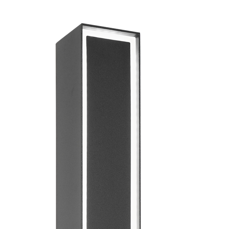 LED Venkovní lampa MODO LED/23,4W/230V 4000K IP44 80 cm černá